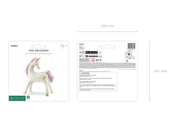 Grote foto folie ballon unicorn 95cm leeg verzamelen overige verzamelingen
