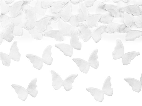 Grote foto confetti kanon witte vlinders 20cm verzamelen overige verzamelingen