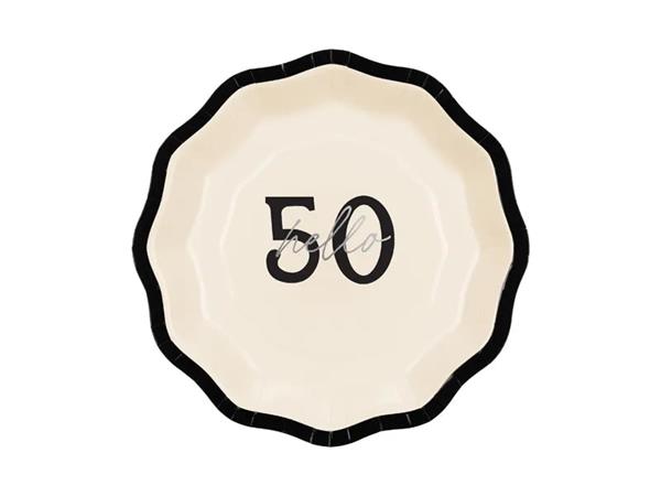 Grote foto borden 50 jaar papier 18cm verzamelen overige verzamelingen
