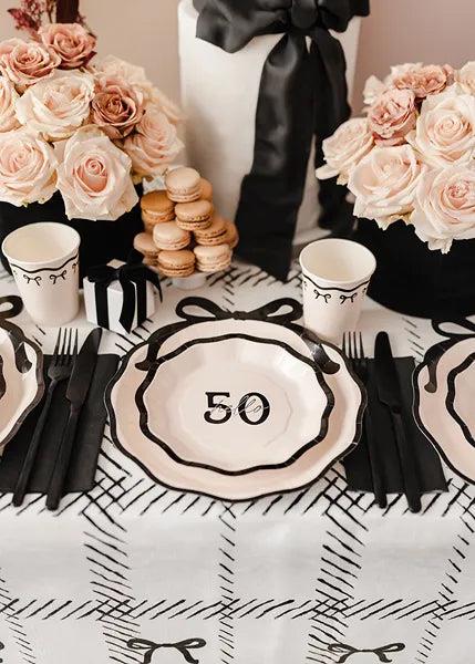 Grote foto borden 50 jaar papier 18cm verzamelen overige verzamelingen