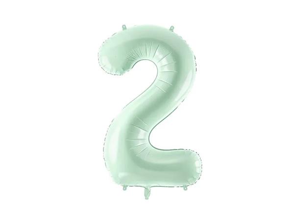 Grote foto cijferballon 2 jaar groen 72cm verzamelen overige verzamelingen