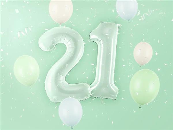 Grote foto cijferballon 2 jaar groen 72cm verzamelen overige verzamelingen