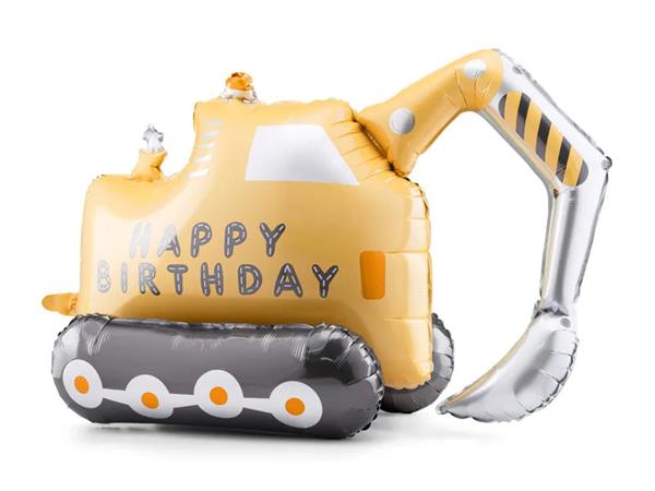 Grote foto folie ballon excavator verzamelen overige verzamelingen