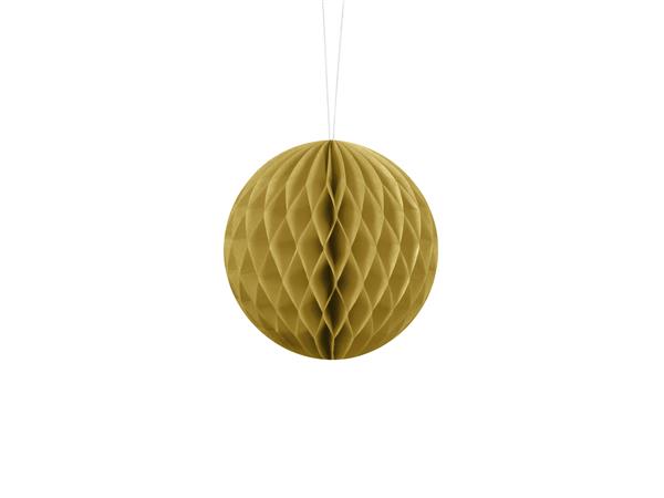 Grote foto honeycomb bal gold 10cm verzamelen overige verzamelingen