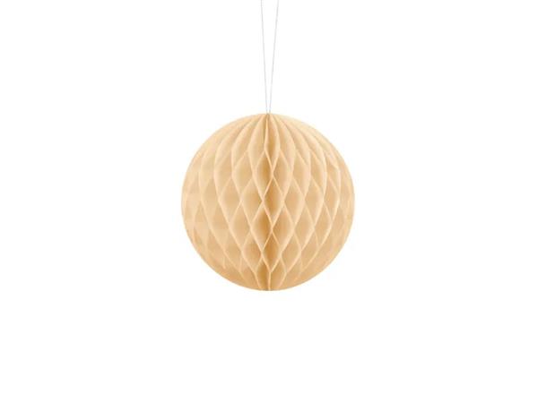 Grote foto honeycomb bal light cream 10cm verzamelen overige verzamelingen