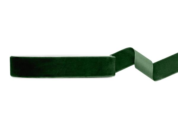 Grote foto velour lint donker groen 25mm 10m verzamelen overige verzamelingen