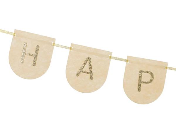 Grote foto happy birthday letterslinger roze 3m verzamelen overige verzamelingen