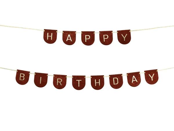 Grote foto happy birthday letterslinger 3m verzamelen overige verzamelingen