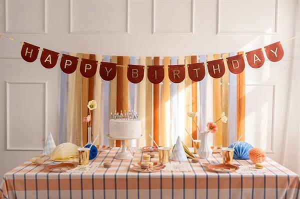Grote foto happy birthday letterslinger 3m verzamelen overige verzamelingen