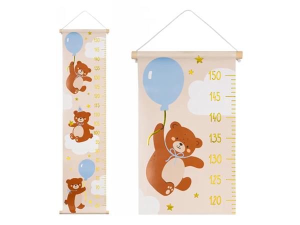 Grote foto groeimeter teddybeer 1m verzamelen overige verzamelingen