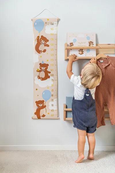 Grote foto groeimeter teddybeer 1m verzamelen overige verzamelingen