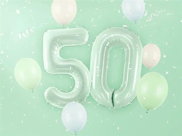 Grote foto cijferballon 5 jaar groen 72cm verzamelen overige verzamelingen