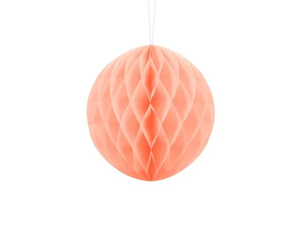 Grote foto honeycomb bal light peach 20cm verzamelen overige verzamelingen