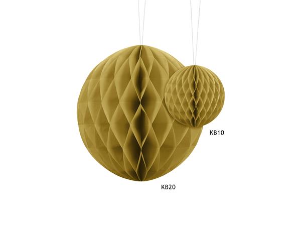 Grote foto honeycomb bal gold 20cm verzamelen overige verzamelingen