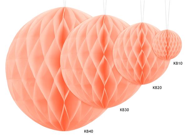 Grote foto honeycomb bal light peach 10cm verzamelen overige verzamelingen