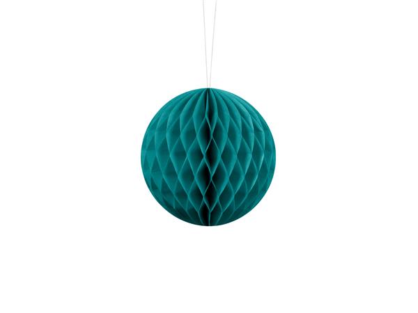Grote foto honeycomb bal pastel lagoon blue 10cm verzamelen overige verzamelingen