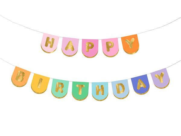 Grote foto banner happy birthday 163x12 cm verzamelen overige verzamelingen