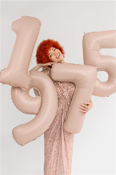 Grote foto folie ballon cijfer 9 72cm beige verzamelen overige verzamelingen
