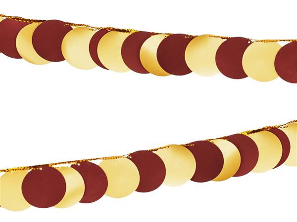 Grote foto rood gouden metallic slinger 2 2m verzamelen overige verzamelingen