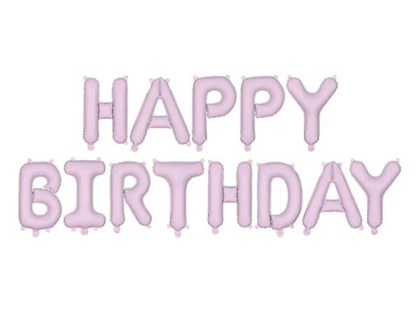 Grote foto foil balloon happy birthday 340x35cm purple verzamelen overige verzamelingen