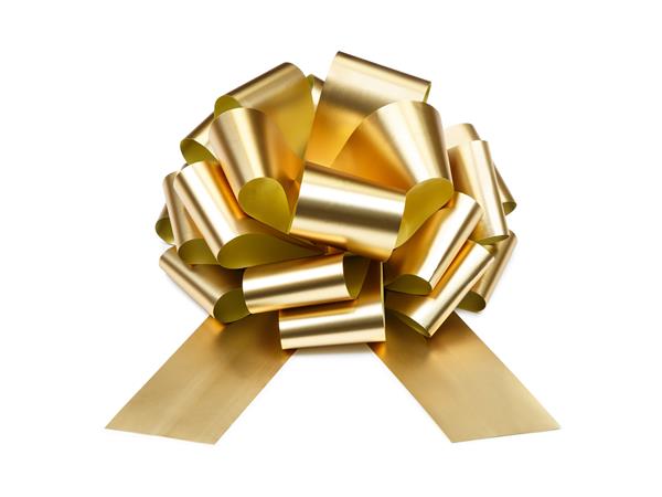 Grote foto diy decoratieve strik goud 30 cm verzamelen overige verzamelingen