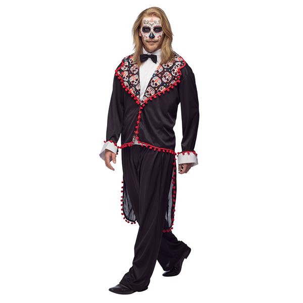 Grote foto halloween kostuum heren day of the dead verzamelen overige verzamelingen