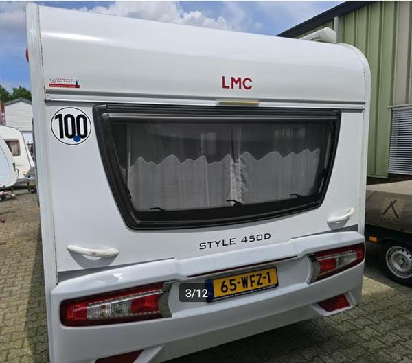 Grote foto lmc m nsterland 450 style 2022 queens bed mover caravans en kamperen caravans