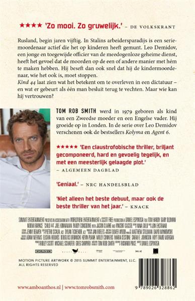 Grote foto kind 44 boeken thrillers