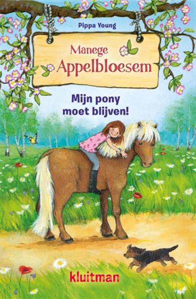 Grote foto mijn pony moet blijven manege appelbloesem boeken jeugd 13 jaar en ouder