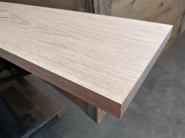 Grote foto 30x280 mm eiken wc plank breed 1060mm lang doe het zelf en verbouw hout en planken