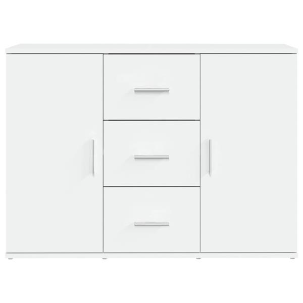 Grote foto vidaxl dressoir 91x29 5x65 cm bewerkt hout wit huis en inrichting overige