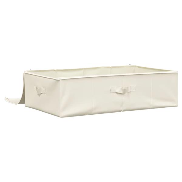 Grote foto vidaxl opbergboxen 2 st 70x40x18 cm stof cr mekleurig doe het zelf en verbouw materialen en producten