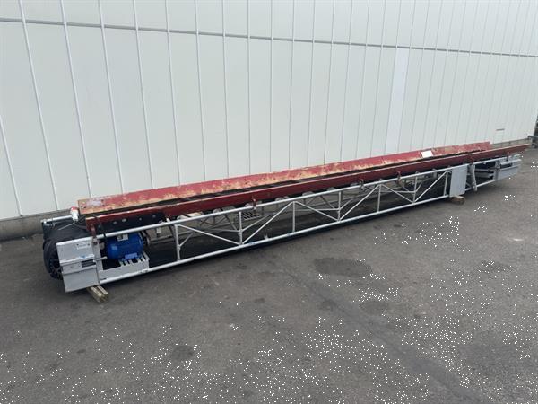 Grote foto flauw opvoerband trogband 680 x 60 cm doe het zelf en verbouw afvalverwerking
