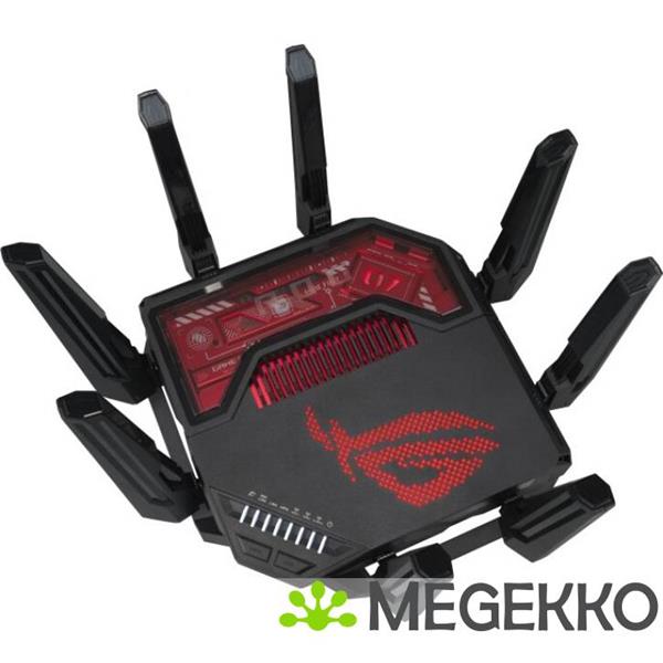 Grote foto asus rog rapture gt be19000 draadloze router multi gigabit ethernet tri band 2 4 ghz 5 ghz 6 gh computers en software netwerkkaarten routers en switches
