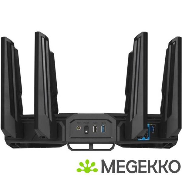 Grote foto asus rog rapture gt be19000 draadloze router multi gigabit ethernet tri band 2 4 ghz 5 ghz 6 gh computers en software netwerkkaarten routers en switches