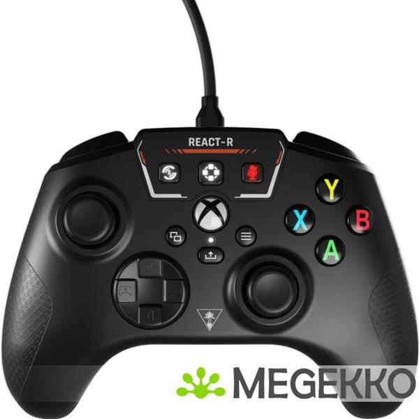 Grote foto turtle beach react r zwart usb gamepad computers en software overige computers en software