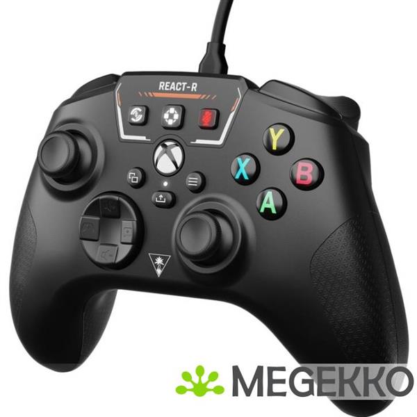 Grote foto turtle beach react r zwart usb gamepad computers en software overige computers en software