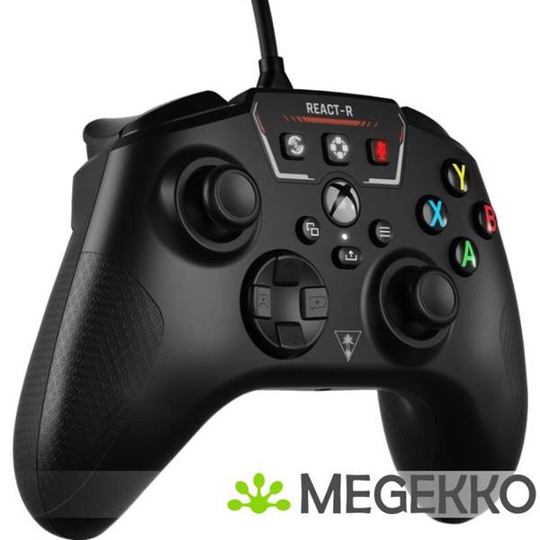 Grote foto turtle beach react r zwart usb gamepad computers en software overige computers en software