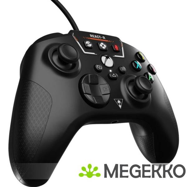 Grote foto turtle beach react r zwart usb gamepad computers en software overige computers en software