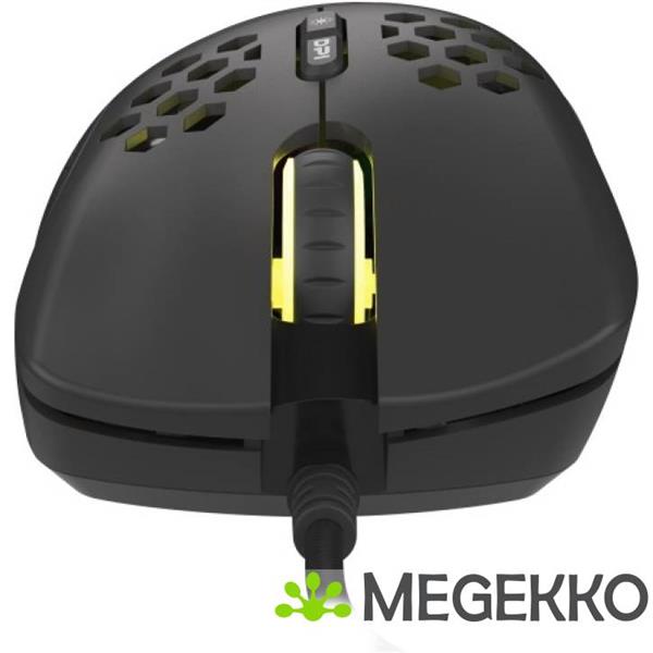 Grote foto genesis nmg 1839 krypton 555 usb gaming muis ambidextrous zwart computers en software overige computers en software