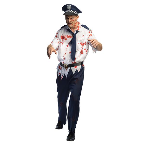 Grote foto halloween kostuum heren politieagent verzamelen overige verzamelingen