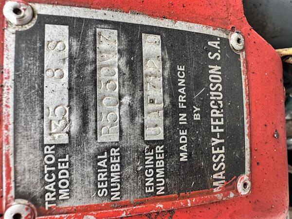 Grote foto massey ferguson 135 agrarisch tractoren