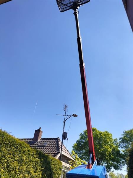 Grote foto hoogwerker telescoophoogwerker snorkel jlg genie haulotte doe het zelf en verbouw hoogwerkers