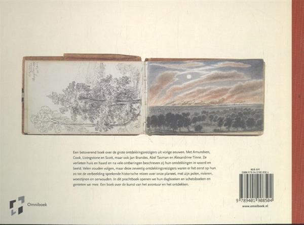 Grote foto het logboek van de ontdekkingsreiziger boeken geschiedenis wereld