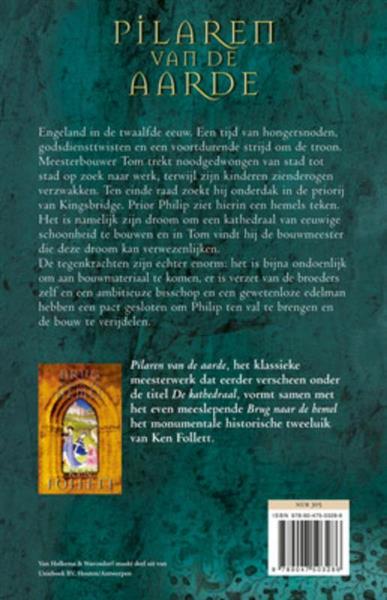 Grote foto pilaren van de aarde kingsbridge saga 1 boeken overige boeken