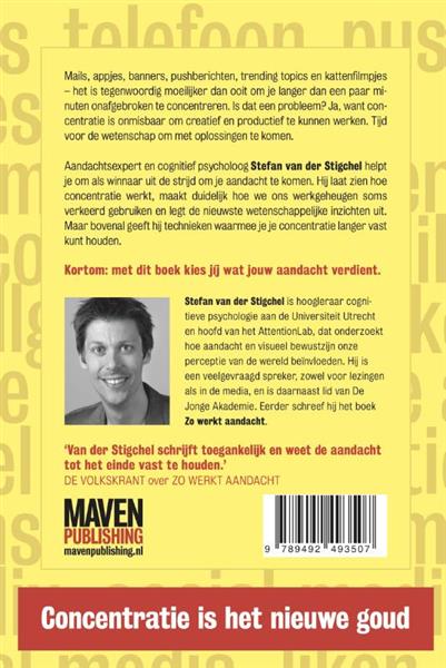 Grote foto concentratie boeken psychologie
