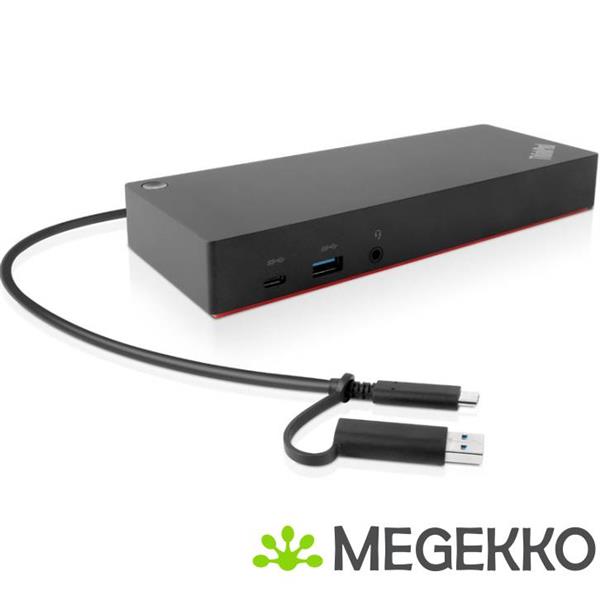 Grote foto lenovo 40af0135eu zwart laptop docking computers en software overige computers en software