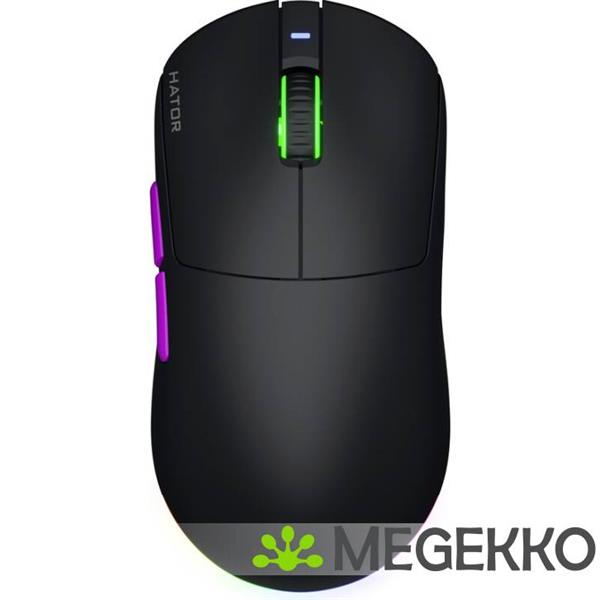 Grote foto hator quasar 3 ultra wireless rgb zwarte computers en software overige computers en software