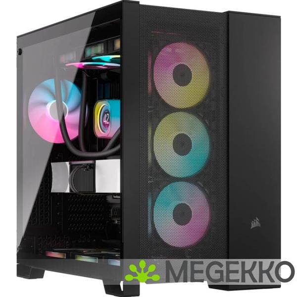 Grote foto corsair 6500x black computers en software behuizingen en kasten