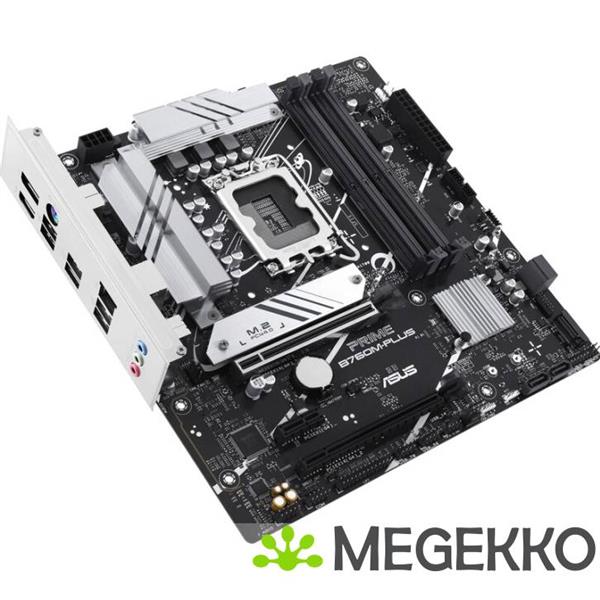 Grote foto asus prime b760m plus intel b760 lga 1700 micro atx computers en software moederborden